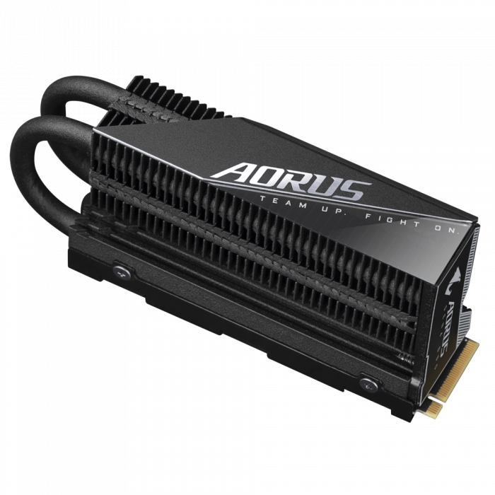 купить Твердотельный накопитель Gigabyte GP-AG70S1TB-P 1.0 , 1000Gb, Read up to 7000Mb/Write up to 5500Mb PCIe GEN4 в Алматы