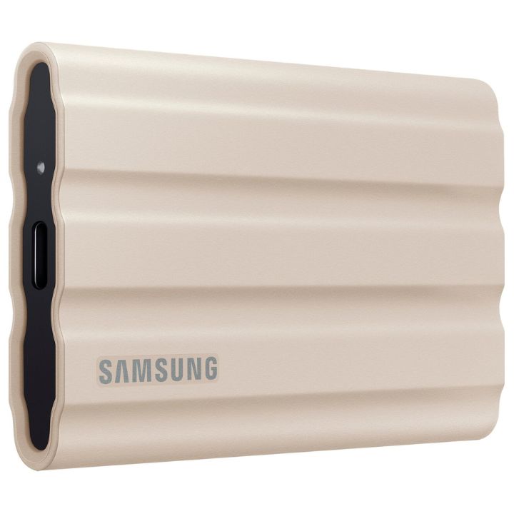 купить Внешний SSD 1000Gb Samsung T7 Shield&nbsp;Бежевый MU-PE1T0K/EU в Алматы