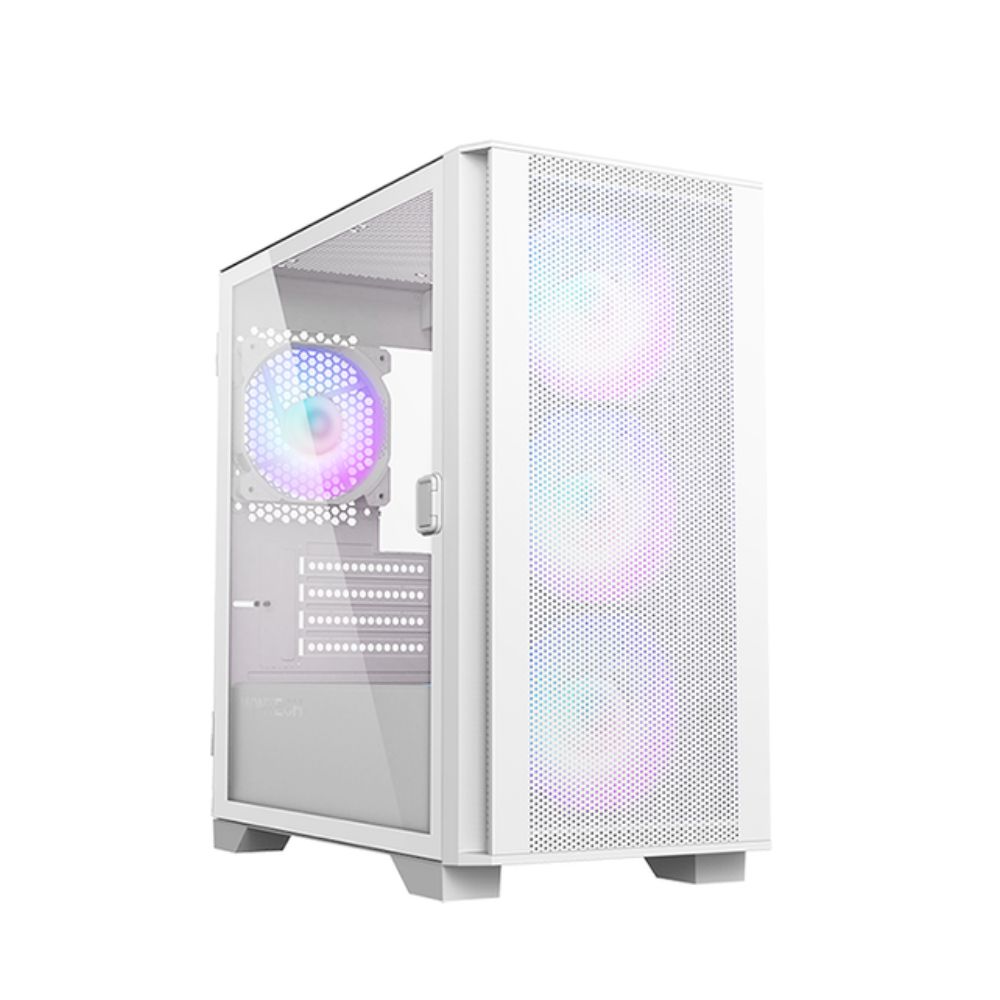 Купить Корпус Montech AIR 100 ARGB (W) Micro-ATX/Mini-ITX 2xUSB3.0 1xUSB2.0 1xAudio 1xMic Белый в Алматы