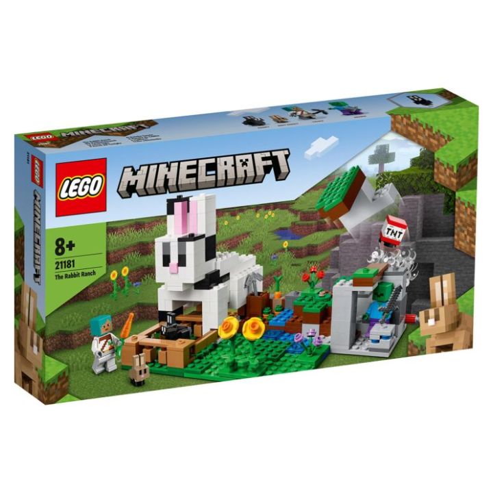 купить Конструктор LEGO Minecraft Кроличье ранчо в Алматы