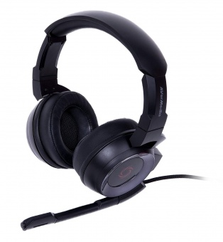 купить Игровые наушники AverMedia SonicWave 7.1 GH337 Black в Алматы