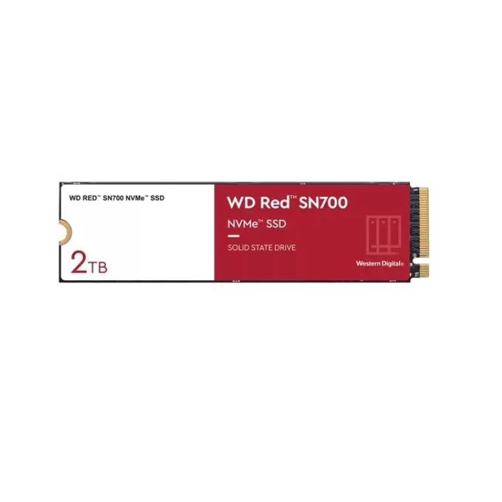 купить Твердотельный накопитель 2000GB SSD WD RED SN700 NVMe M.2 PCI-E R3400Mb/s, W2900MB/s WDS200T1R0C в Алматы