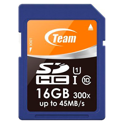 купить Карта памяти Team Group TSDHC16GUHS01, SDHC, 16GB, Class 10 UHS-I RETAIL в Алматы