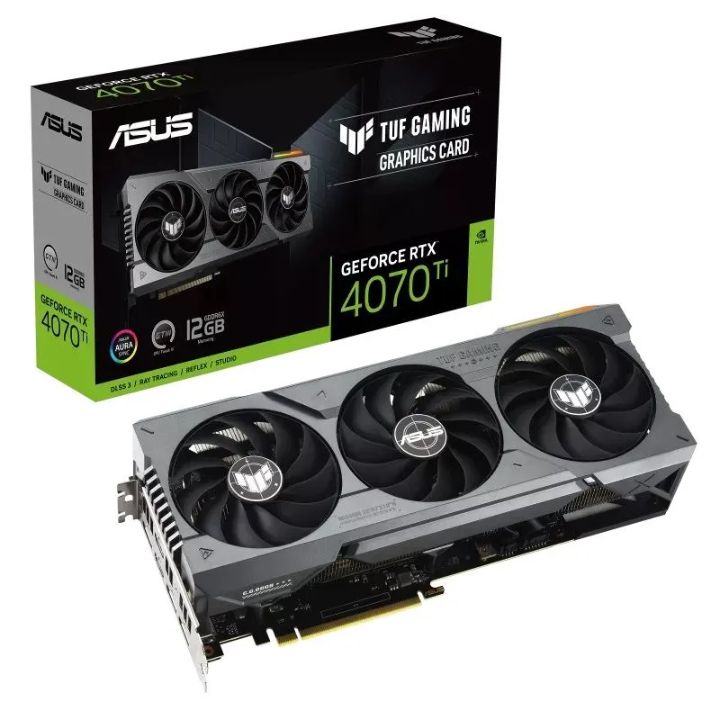 купить Видеокарта ASUS GeForce RTX 4070TI 12GB GDDR6X GAMING OC (90YV0IJ0-M0NA00) в Алматы