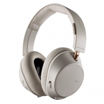 купить Наушники-гарнитура беспроводные Plantronics BACKBEAT GO 810 белый в Алматы