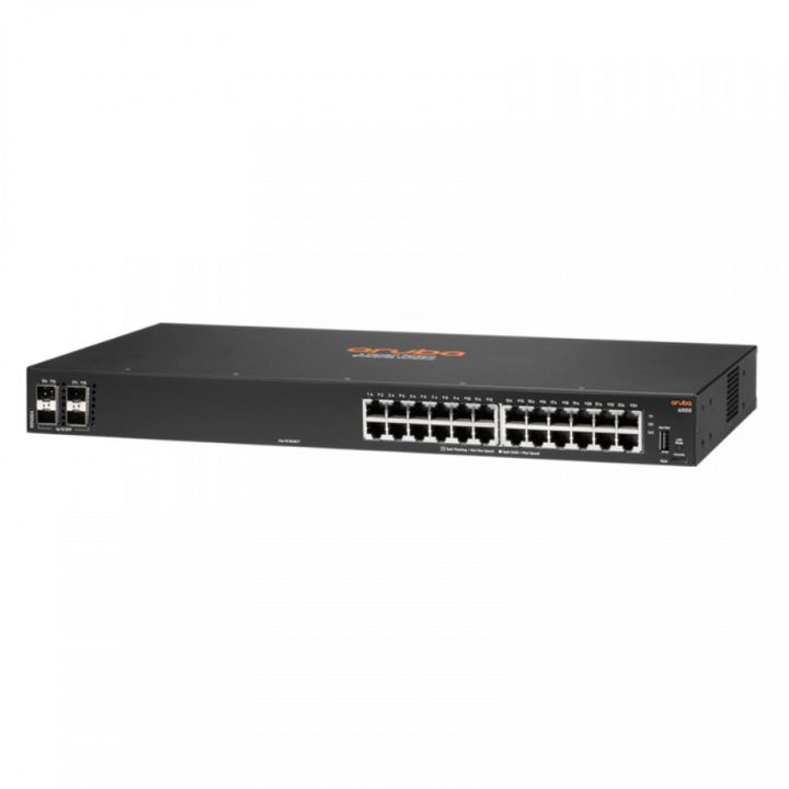 купить Коммутатор R8N88A Aruba 6000 24G  4SFP Layer 2 Switch, 1U (24xRJ-45 10/100/1000 ports, 4xSFP 1G ports) в Алматы