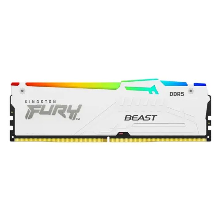 купить Оперативная память Kingston Fury Beast AMD RGB White (KF556C36BWEA-16)&nbsp;16 ГБ в Алматы