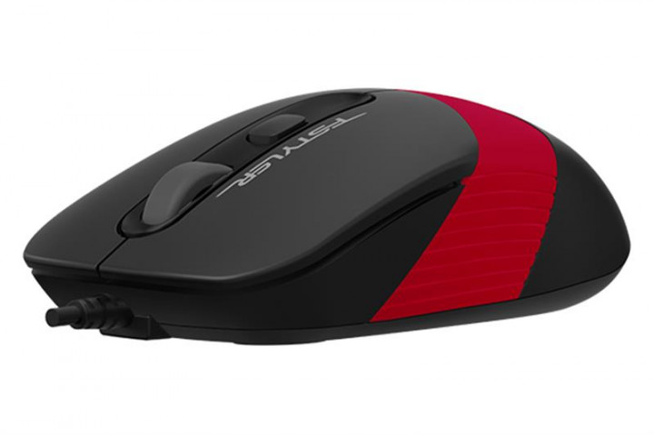 купить Мышь A4tech FM-10-BLACK/RED Fstyler оптическая USB 1600DPI в Алматы
