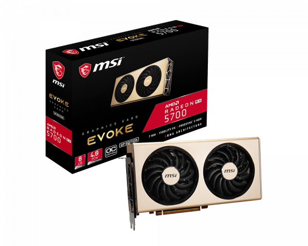 купить Видеокарта MSI Radeon RX 5700 EVOKE GP OC, 8GB GDDR6 256-bit 1xHDMI 3xDP RX 5700 EVOKE GP OC в Алматы