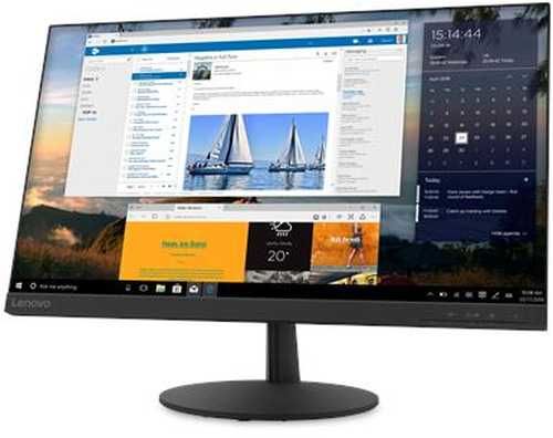 купить Монитор  Lenovo L24q-30 23.8** 16:9 2560х1440(WQHD) IPS 75Hz, nonGLARE, 240cd/m2, H178&deg;/V178&deg;, 1000:1, 16.7M, 4ms, HDMI, DP, Tilt, 3Y, Black в Алматы