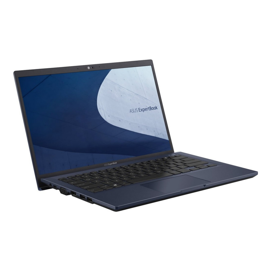 купить Ноутбук ASUS ExpertBook B1 B1400 i7-1165G7/14FHD IPS/MX330/8G/512G PCIe/HDcam/WiFi6+BT/FP/Bt Kbd/1yw/DOS/90NX0431-M010U0 в Алматы