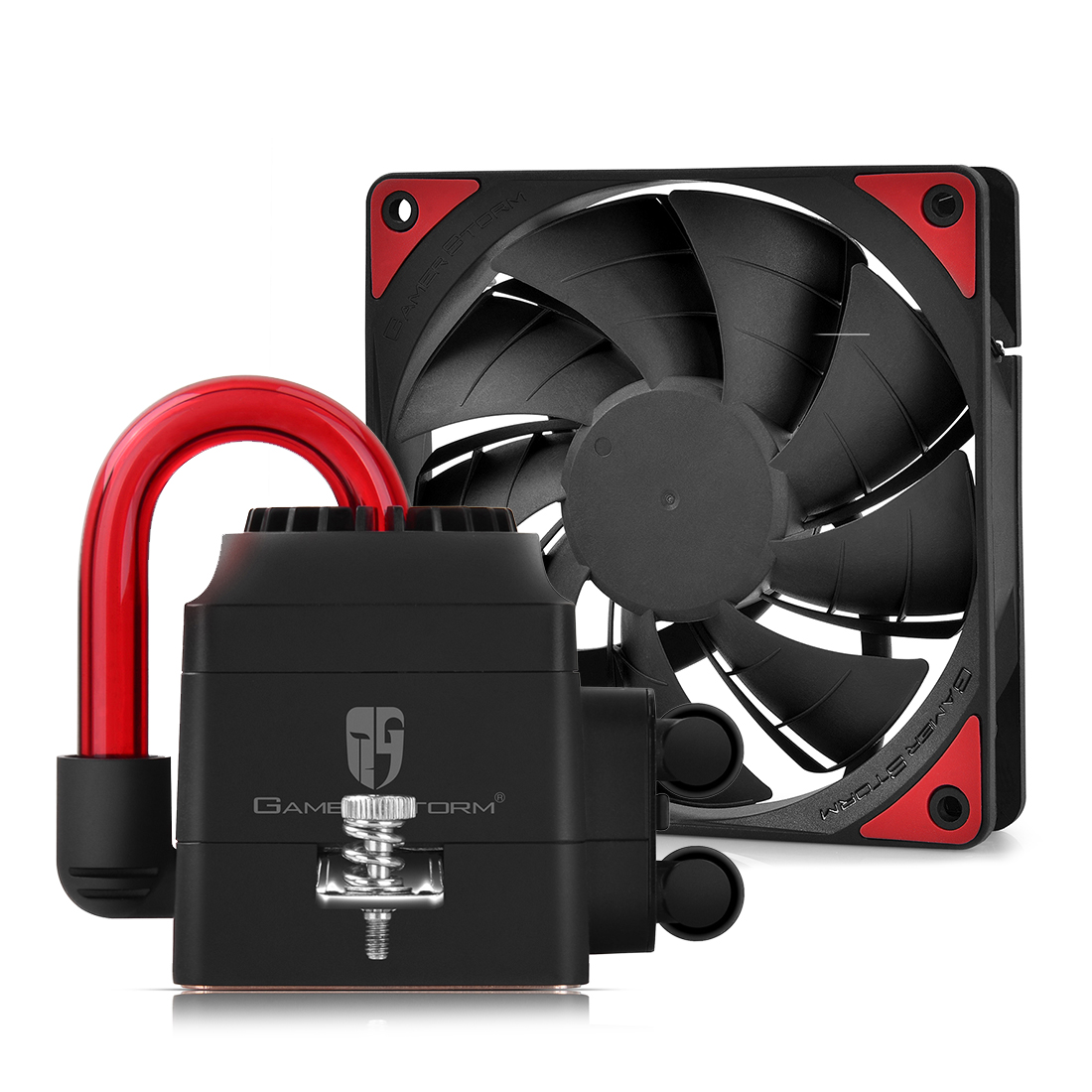купить Водяное охлаждение, Deepcool, СAPTAIN 120 EX DP-GS-H12L-CT120EX, Intel 2011/1366/1151/1150/1155/1156 и AMD FM2 /FM2/FM1/AM3 /AM3/AM2 /AM2, 120мм вентилятор, Воздушный поток 76.52CFM, Чёрный в Алматы