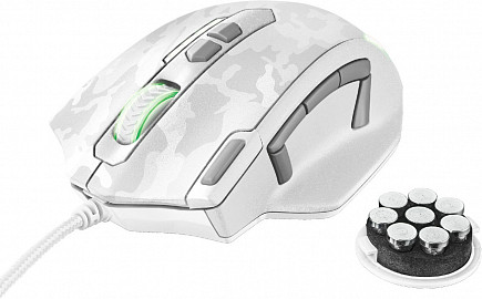купить Мышь игровая Trust GXT155C GAMING MSE-CAMO белый в Алматы