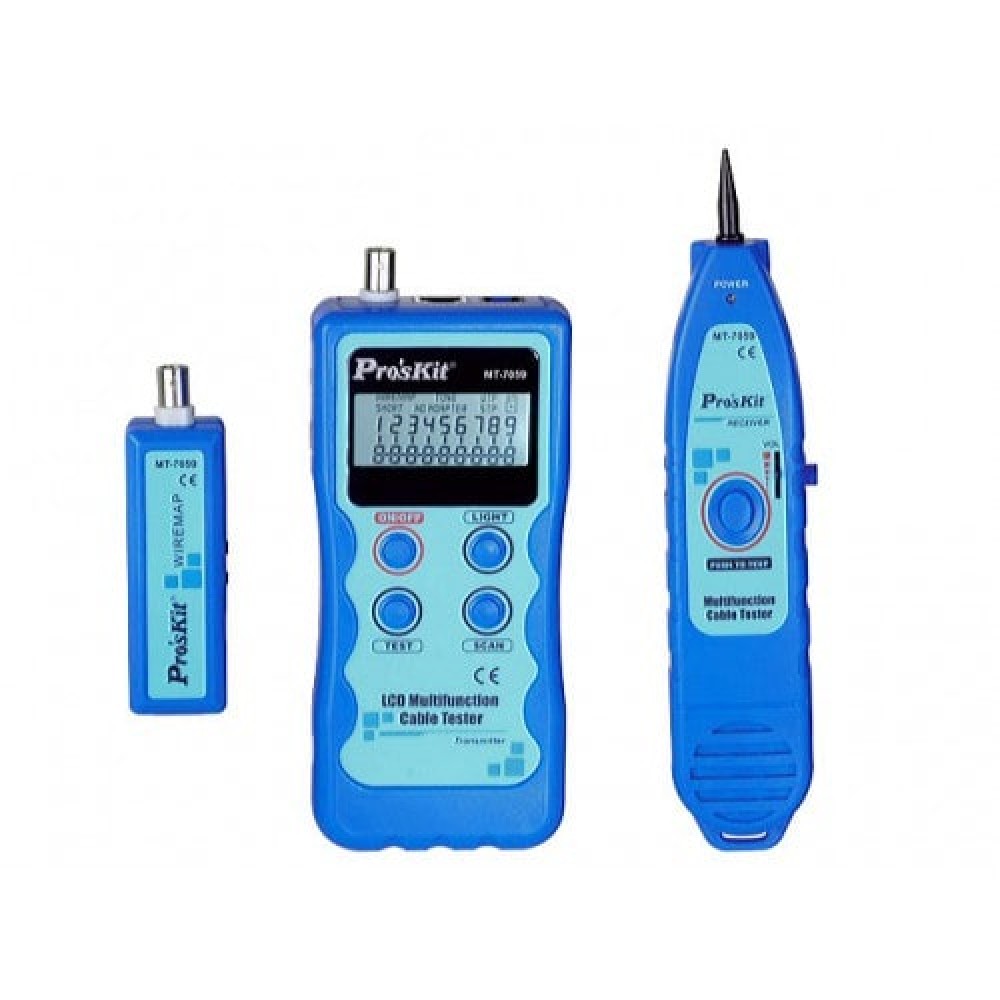 купить MT-7059 LCD Мультифункциональный кабельный тестер в Алматы