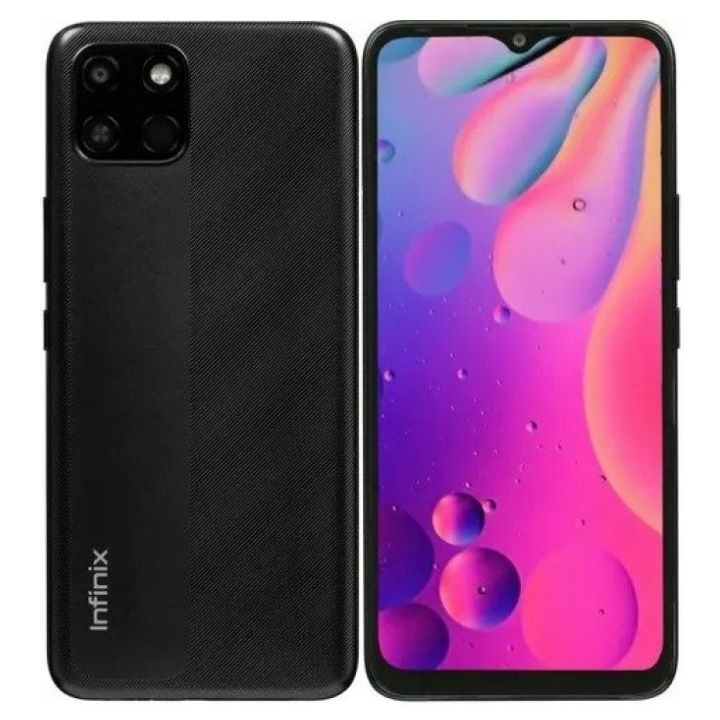 купить Смартфон Infinix SMART 6 HD (X6512) 2/32GB 2SIM Force Black в Алматы