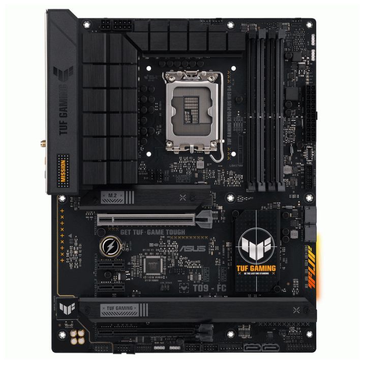 купить Материнcкая плата ASUS TUF GAMING B760-PLUS WIFI D4 s1700 B760 4xDDR4 M.2 HDMI DP mATX в Алматы