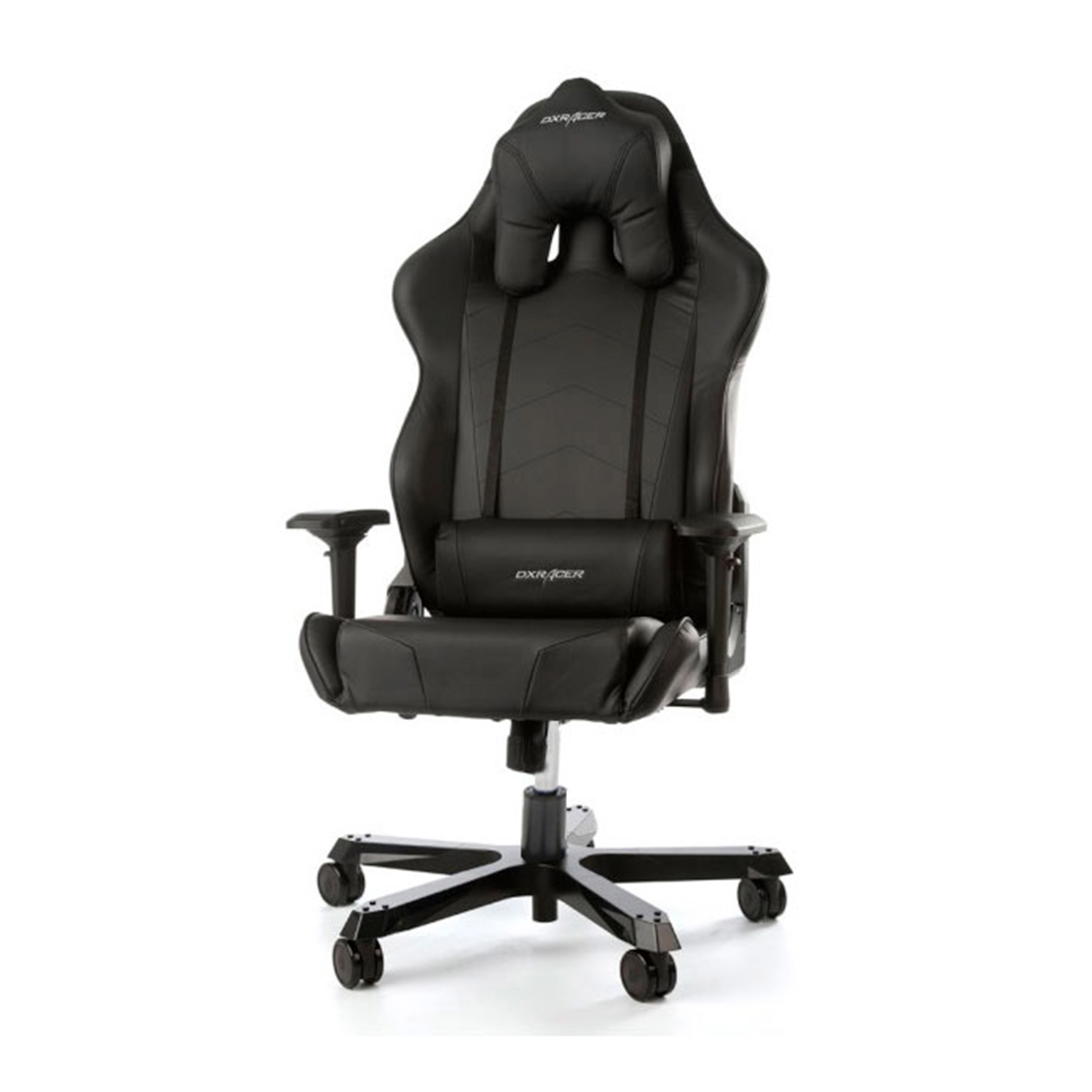 купить Игровое компьютерное кресло, DX Racer,  OH/TS29/N, ПУ экокожа, Вид наполнителя: губчатая пена высокой плотности (54 кг/м?), Металлическая основа кресла, Механизм качания: топ-ган, Прорезиненные колеса в комплектации, Чёрный в Алматы