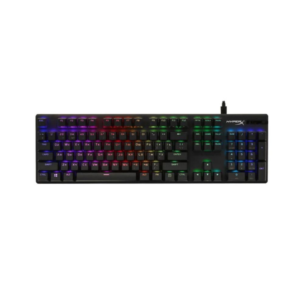 купить Клавиатура игровая HyperX Alloy Origins 639N3AA#ABA PBT HX Red в Алматы