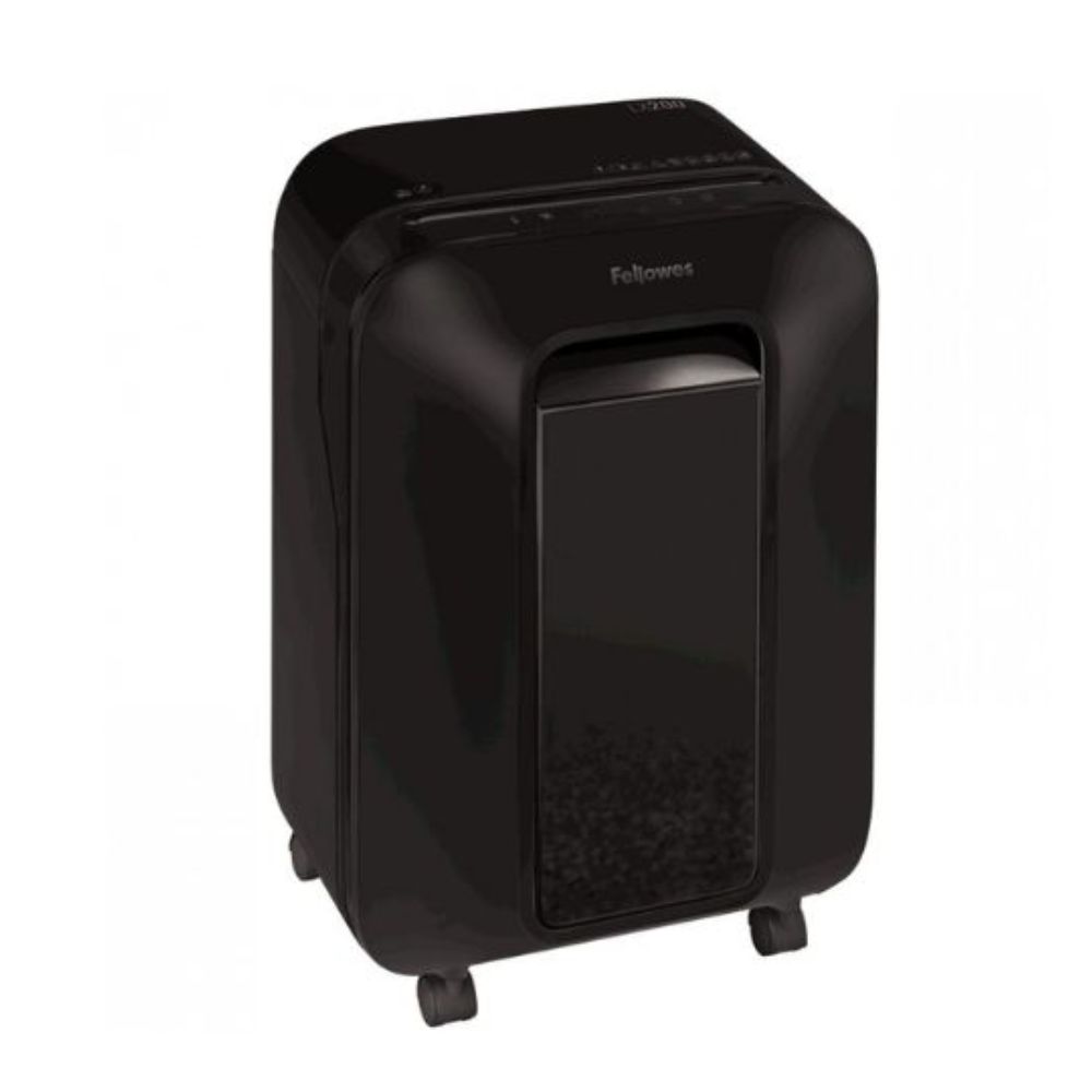 купить Шредер Fellowes® Powershred® LX200, черный, DIN P-4, 4х12 мм, 12 лст., 22 лтр., Jam Proof™, в Алматы