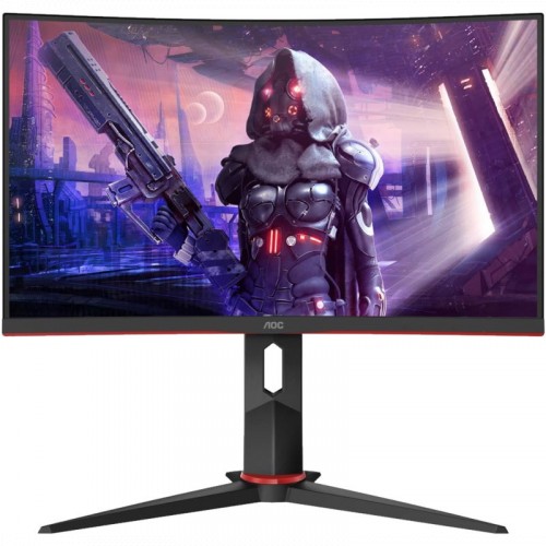 купить Монитор Игровой 27" AOC C27G2U/BK VA 1920x1080 165Hz 1ms 250cd/m 4000:1 Curved 1500R VGA 2xHDMI DP в Алматы