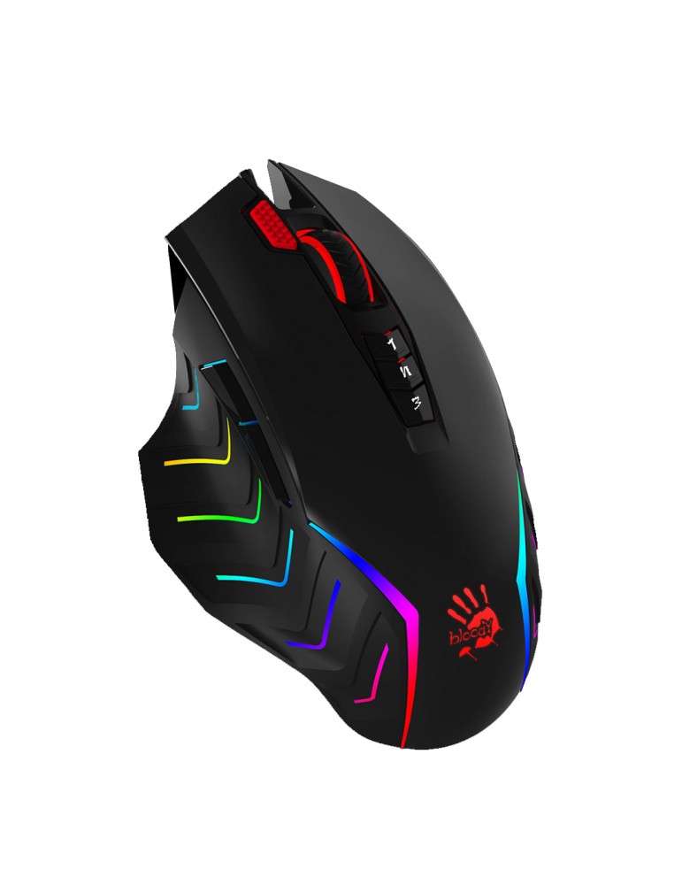 купить Мышь игровая Bloody J95-Activated BLACK Оптическая USB 5000 cpi в Алматы