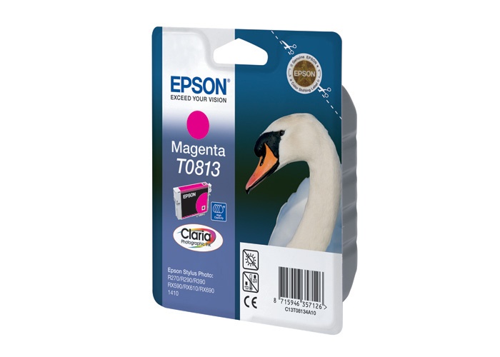 купить Картридж Epson C13T11134A10 (0813) R270/290/RX590_HIGH пурпурный в Алматы