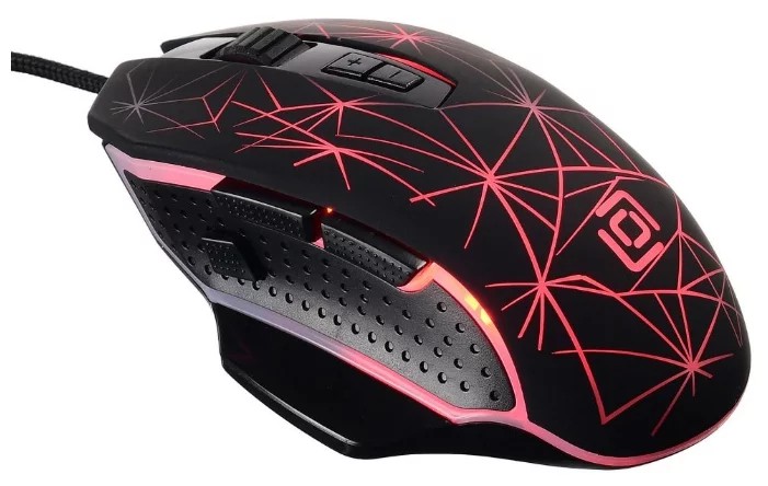купить Мышь Oklick 935G STARFALL черный оптическая (3200dpi) USB (7but) в Алматы