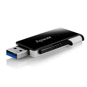 купить USB-накопитель, Apacer, AP16GAH350B-1, 16GB, USB 3.1, Чёрный в Алматы