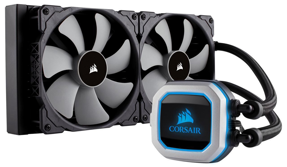 купить Водяное охлаждение для CPU Corsair Hydro Series H115i PRO RGB, LGA1151//AM4 CW-9060032-WW в Алматы