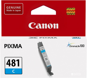 купить Картридж Canon/CLI-481 XL C/Струйный/голубой в Алматы