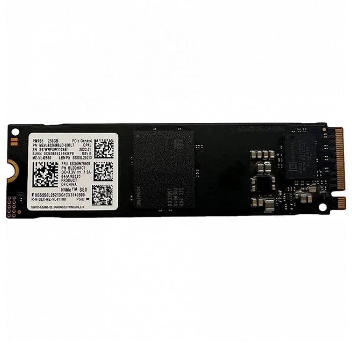 купить Твердотельный накопитель 256GB SSD Samsung PM9B1 M.2 NVMe R3300Mb/s W1250MB/s MZVL4256HBJD-00B07 в Алматы