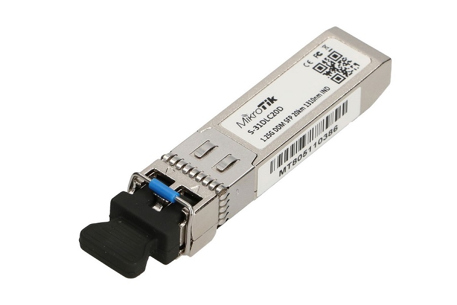 купить Оптический SFP трансивер MikroTik S-31DLC20D в Алматы