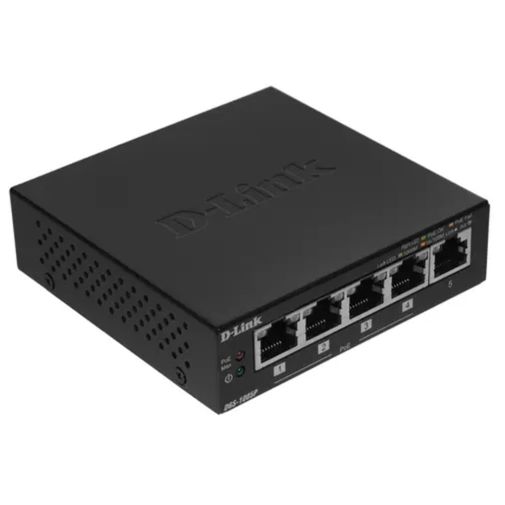 купить Коммутатор D-Link DGS-1005P/A1A в Алматы