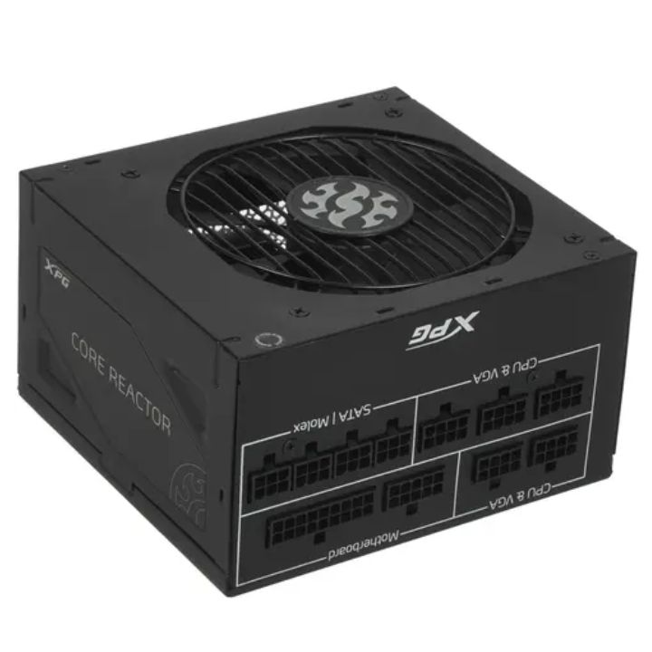 купить Блок питания XPG CORE REACTOR 750W Gold COREREACTOR750G-BKCEU в Алматы