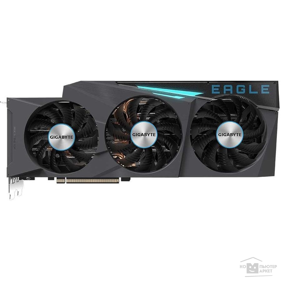 купить Видеокарта Gigabyte GV-N308TEAGLE-12GD, 12Gb GDDR6X 384Bit, 3xDP, 2xHDMI, EAGLE, BOX в Алматы