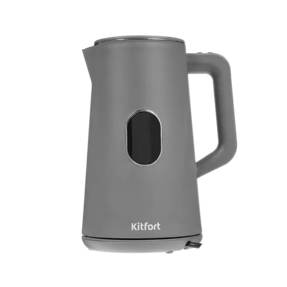 купить Электрический чайник Kitfort KT-6115-2 (серый) в Алматы