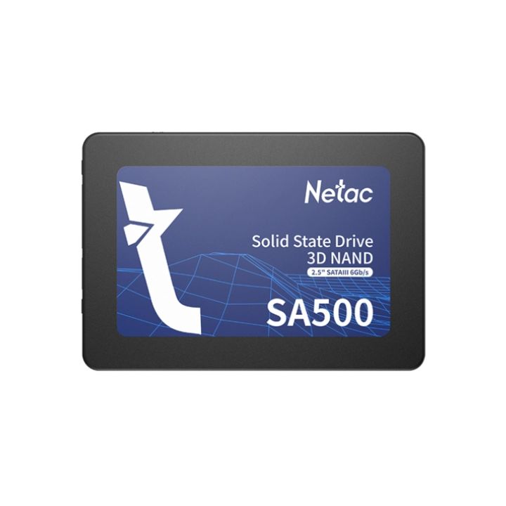 купить Твердотельный накопитель SSD 128Gb, SATA 6 Gb/s, Netac SA500, 2.5", 3D TLC, 500R/400W в Алматы