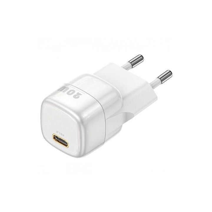 купить Зарядное устройство сетевое Kuulaa KL-CD34W USB Type-C 20W белый в Алматы