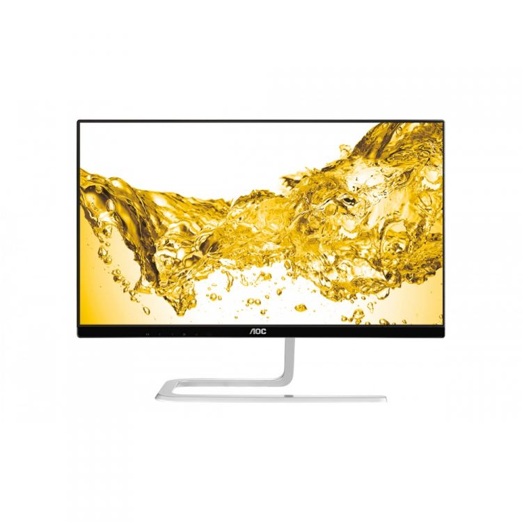 купить Монитор 23.8* AOC I2481FXH/01 AH-IPS 1xD-Sub 1xVGA 2xHDMI 250cd/m2 1000:1 50M:1 4ms 178/178 который в первую очередь понравится любителям дизайнерских решений. Толщина его корпуса составляет всего 7,5 мм, а элегантная ножка-подставка придает дополнит в Алматы