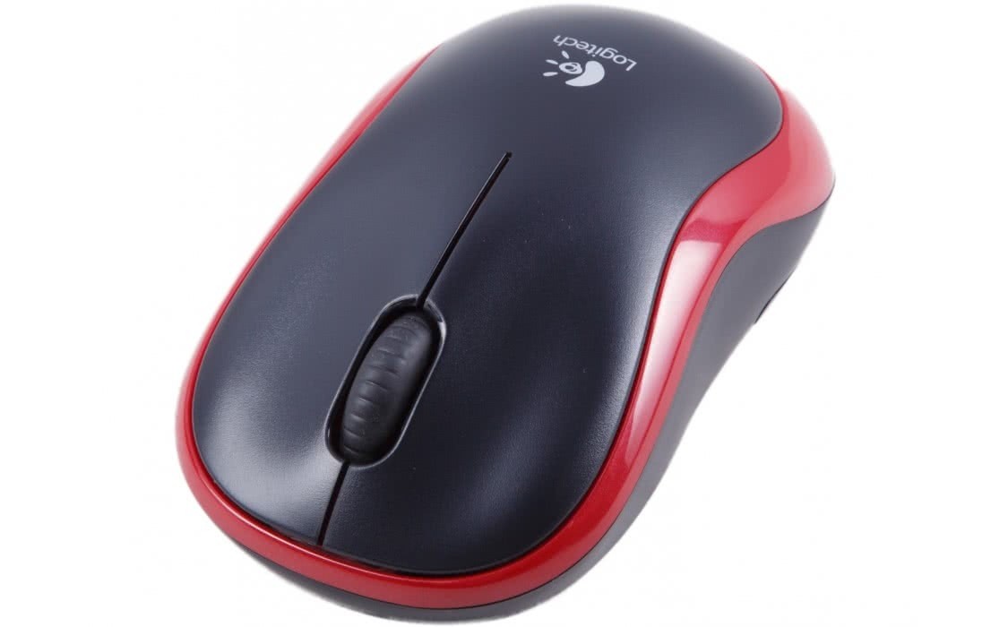 купить Мышь беспроводная Logitech Wireless Mouse M185, Red 910-002240 в Алматы