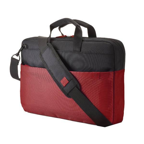 купить Сумка для ноутбука HP Europe/Duotone Brief Case - Red/15,6 **/полиэстер в Алматы