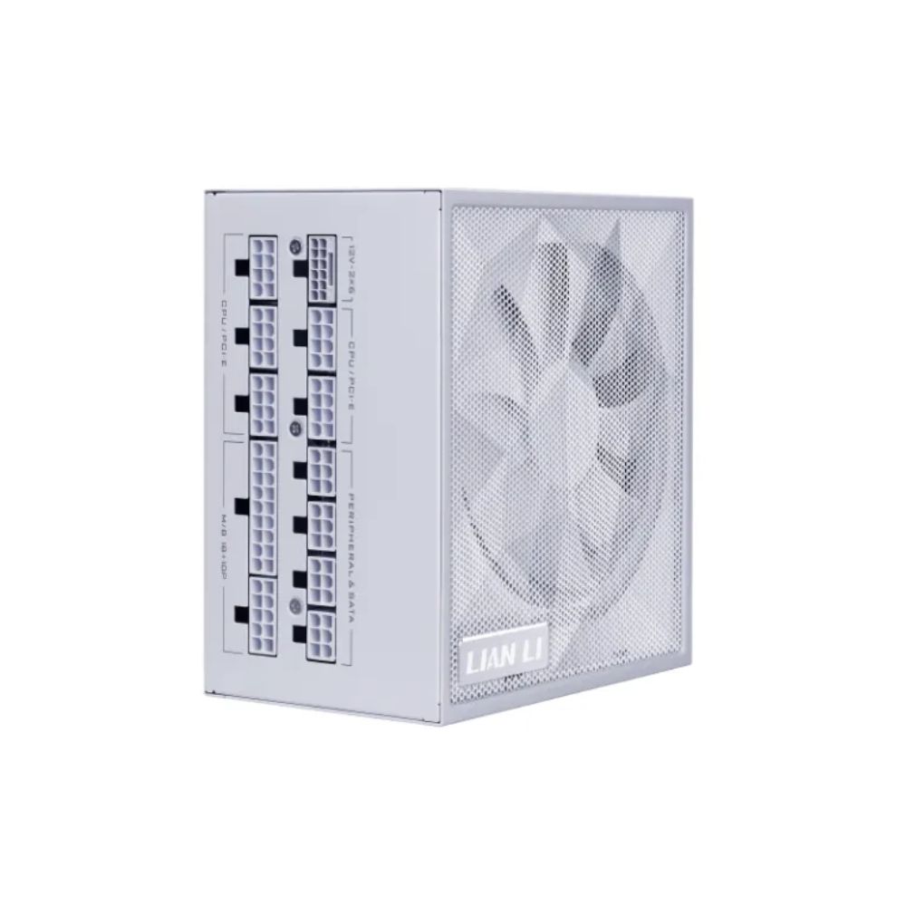 купить Блок питания Lian Li SX1000P WHITE 1000W Full Modular, 80+ PLATINUM, КПД 94% G9P.SX1000P.W000.EU в Алматы