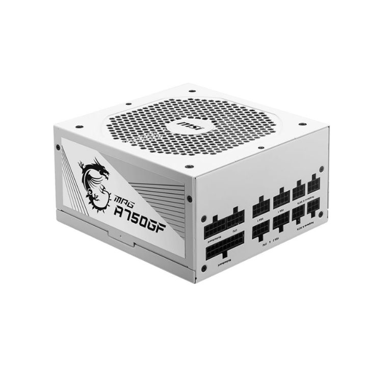купить Блок питания MSI MPG A750GF, 750W, Active PFC, 80+ GOLD, MPG A750GF WHITE в Алматы