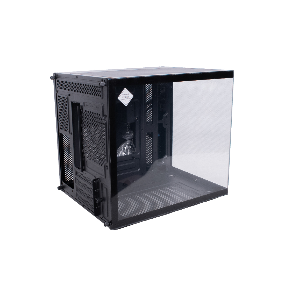 Купить Корпус X-Game Cube, Mini Tower, m-ATX, Black, 2x3.5*/2x2.5*, USB, USB3.0 в Алматы