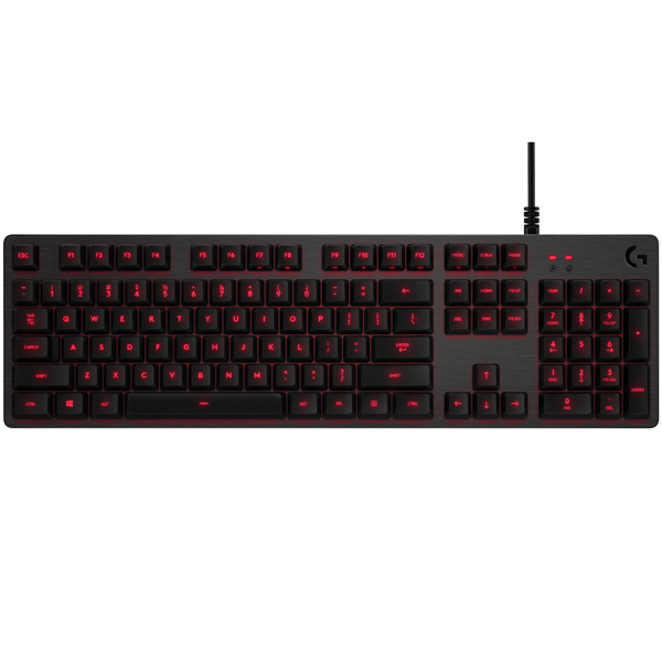 купить Клавиатура игровая Logitech G413 CARBON (механическая, красная подсветка) в Алматы