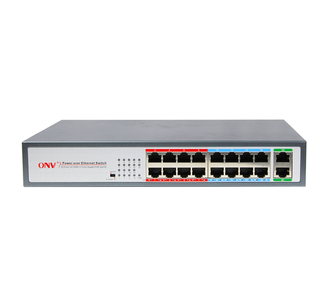 купить Коммутатор PoE 16-портовый ONV POE31016PL в Алматы