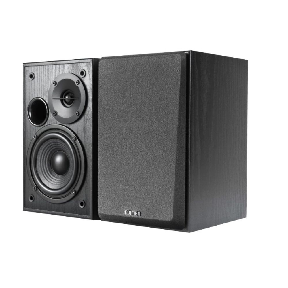 Купить Акустическая система Edifier R1100 Black <2.0,RMS 42Вт, 65Гц-20кГц, AUX, PC> в Алматы