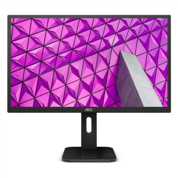 купить Монитор AOC Q27P1 ProLine|IPS 27" QHD 60Hz 16:9|5ms|250cd|50M:1|1K:1|178/178|HDMI|DP|VGA|DVI|USB|2W*2|HAS|Black в Алматы