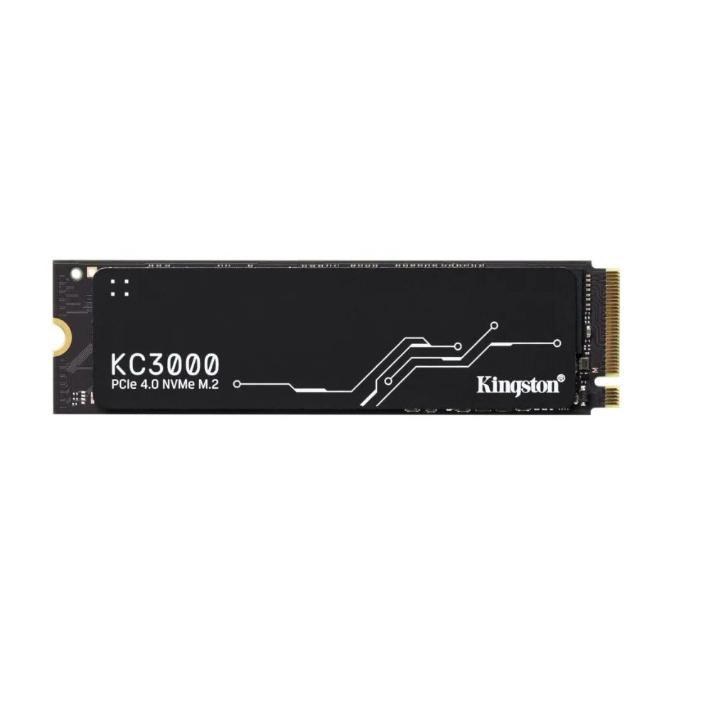 Купить SSD 1TB Kingston KC3000, M.2, read 7000 MB/s, write 6000 MB/s, PCIe 4.0, TLC SKC3000S/1024G в Алматы