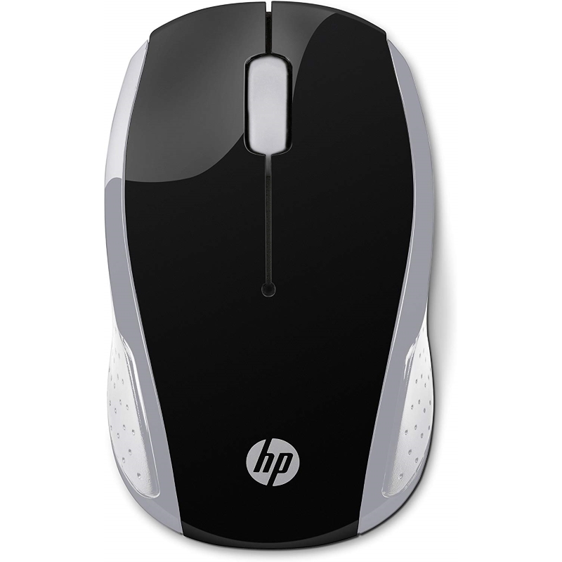 купить Оптическая беспроводная мышь HP 2HU84AA, 200 Pike Silver, 1000 dpi, USB, 2.4 ГГц, серебристый в Алматы